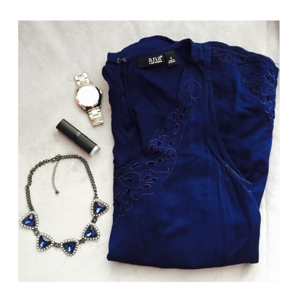 Navy Blue Romper