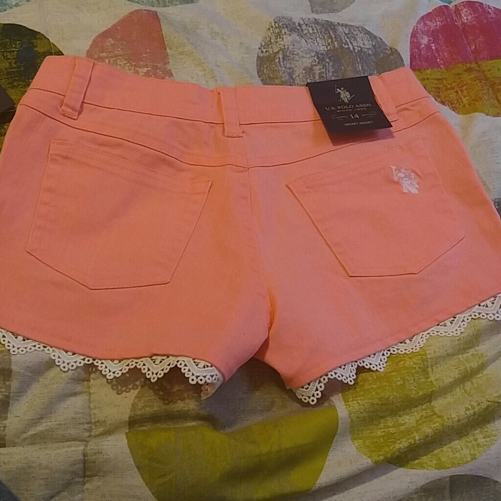 Girls US Polo shorts - Picture 1 of 5