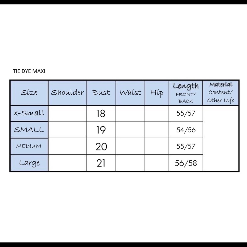SOFT MAXI  Runs Large see Size Chart 1 left - Picture 7 of 8