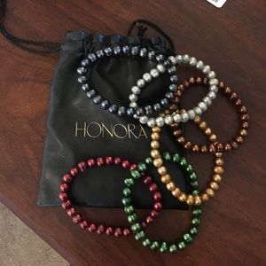 Honora Pearl Bracelet Set