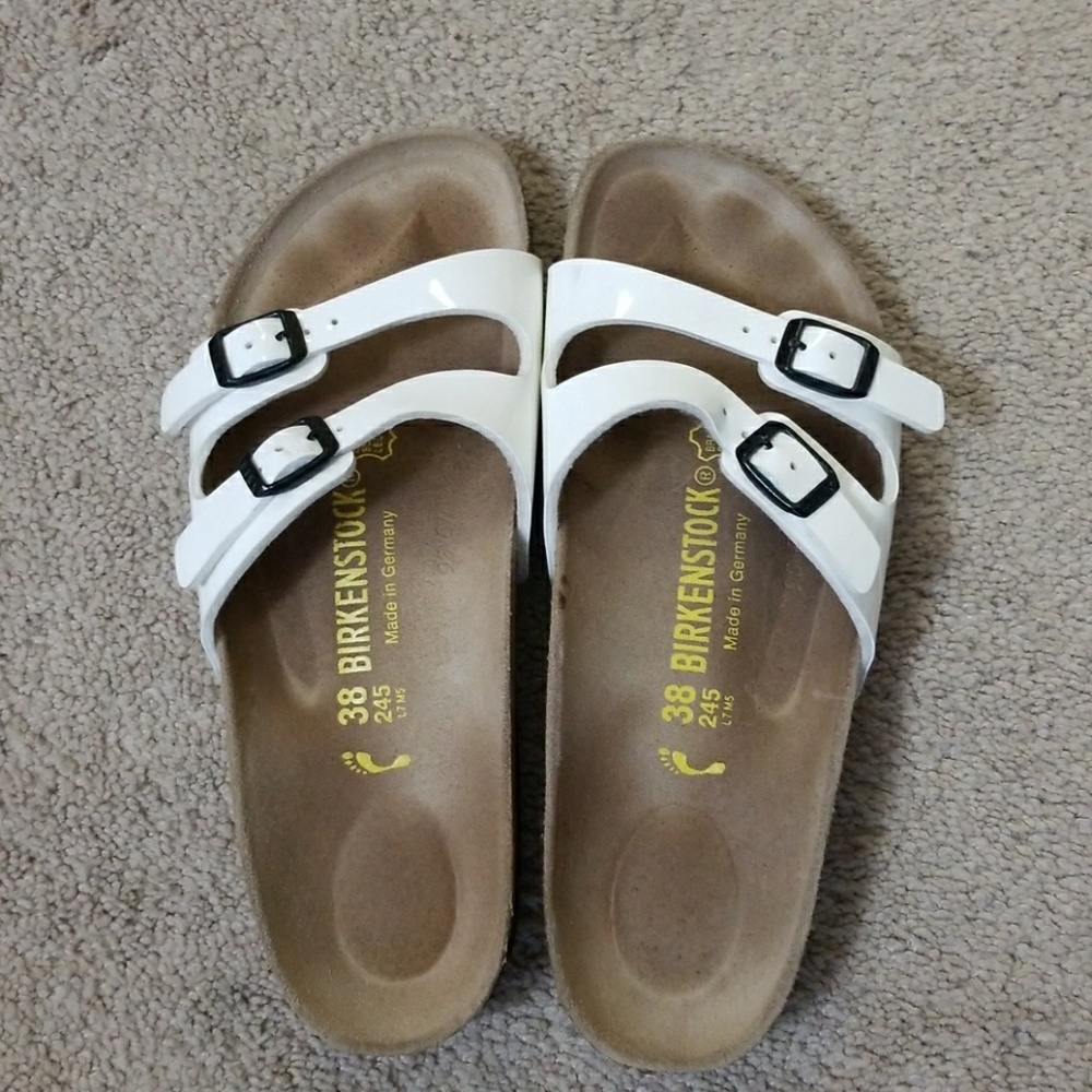 Womens Birkenstock 2 strap sandals 38 EUR 7.5 US