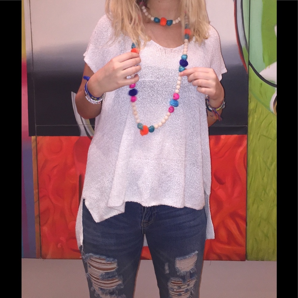 Handmade colorful necklace