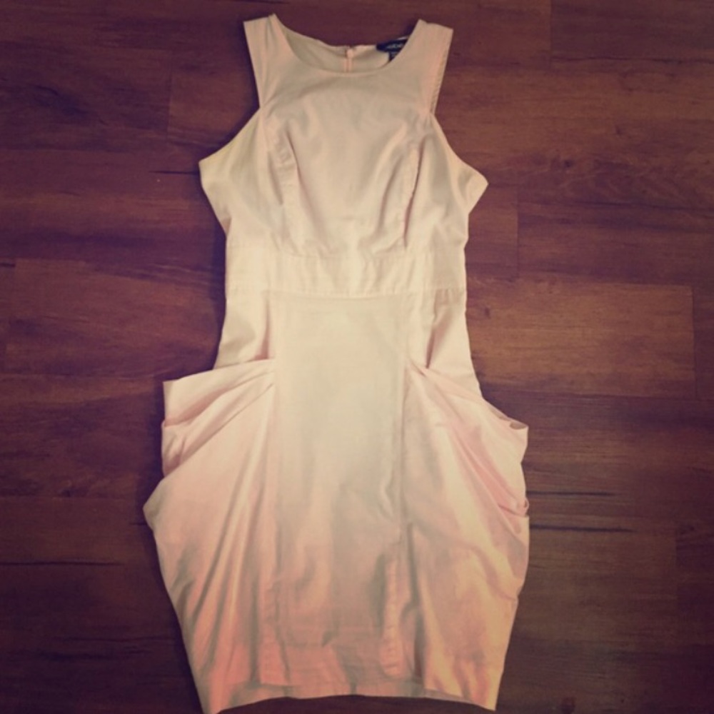 Baby pink Bebe dress