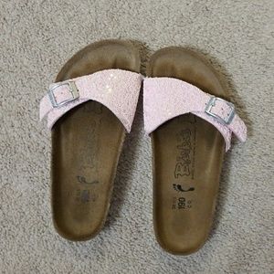 Birkenstock Madrid kids birko-flor slides sandals