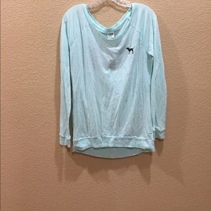 Mint long sleeve shirt