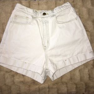 AMERICAN APPAREL HIGH-WAISTED SHORTS