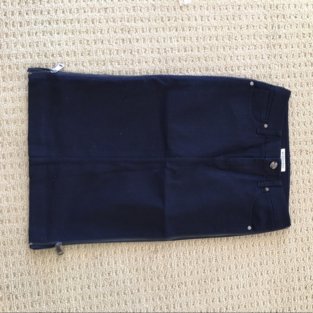 Burberry Denim skirt 27 new