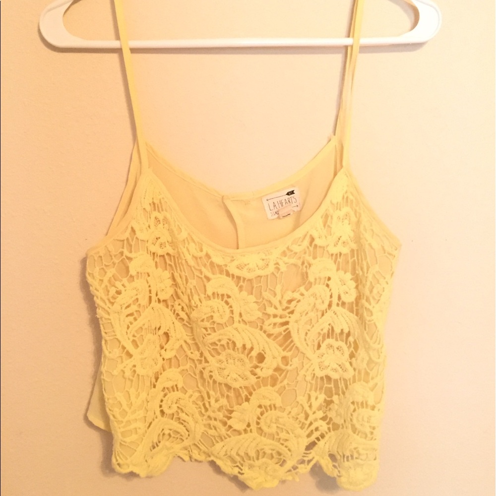 Lace Crop Tank