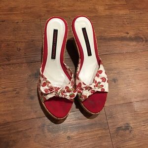 Chinese laundry.  Summer time fun wedges