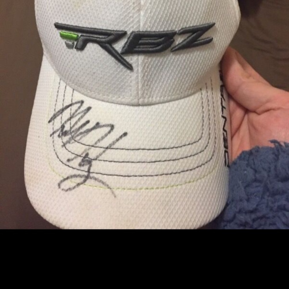 Signed Taylormade Golf Hat-TIGER WOODS COACH