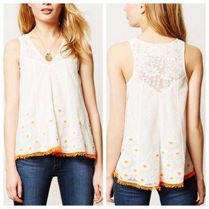 Vanessa Virginia Daisy Field Tank Anthropologie
