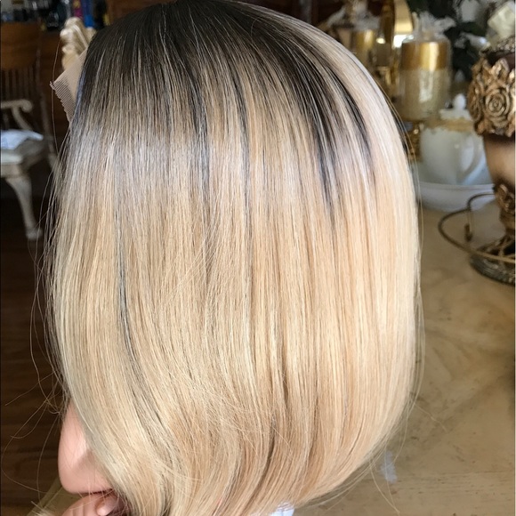Blonde Ombré Lacefront Wig main image 8