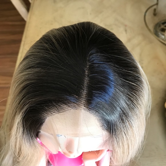 Blonde Ombré Lacefront Wig main image 7
