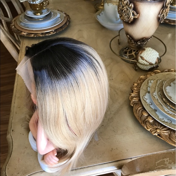 Blonde Ombré Lacefront Wig main image 4