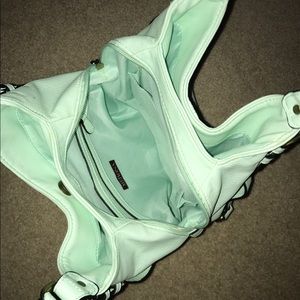 mint green marona purse