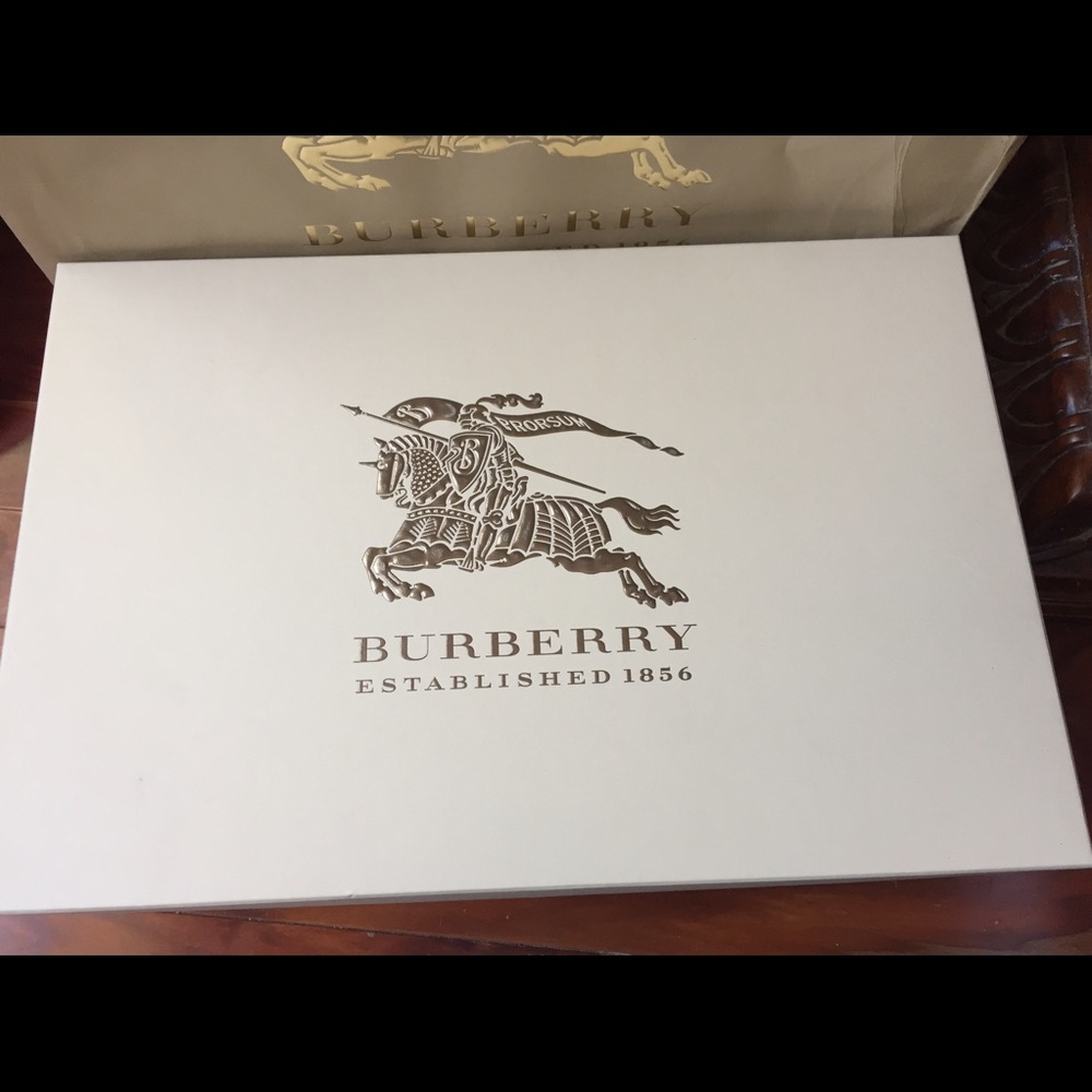 Burberry Clemence Check Canvas Rain Boots