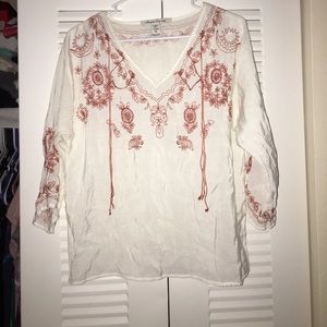 Boho top.  Light and soft.