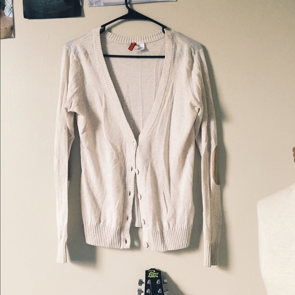 Tan cardigan