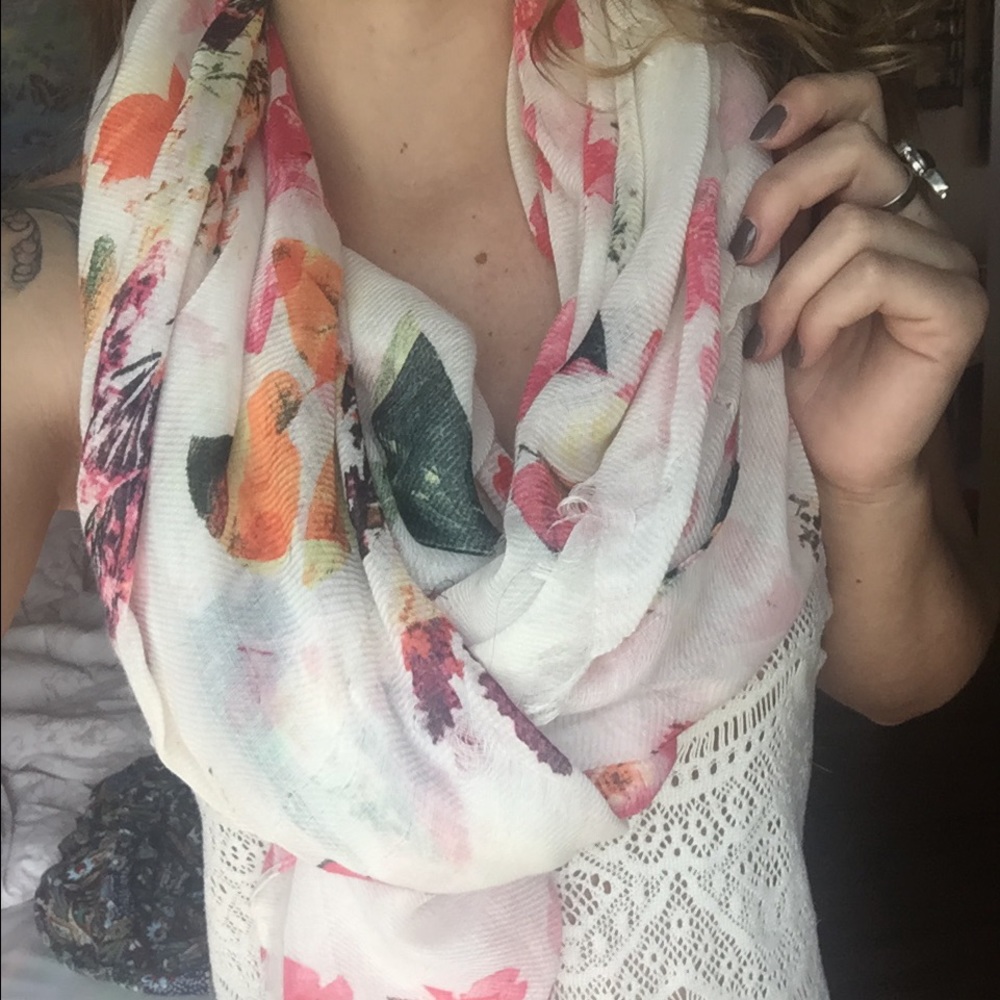 Beautiful Floral Scarf