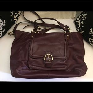 Deep Brown Coach Purse