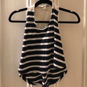 Blue and Cream striped vintage Havana