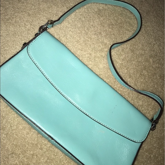 Handbags - small blue purse