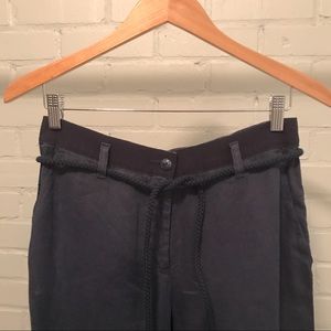 Armani Jeans wide-leg linen pants