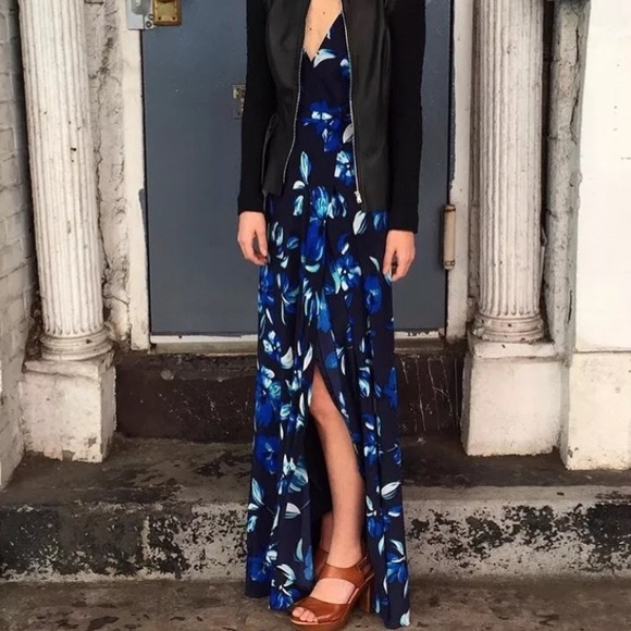 SOLD *HP* Yumi Kim Silk Rush Hour Maxi Dress - Picture 3 of 5