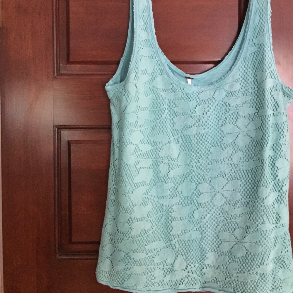 Free People floral tank
