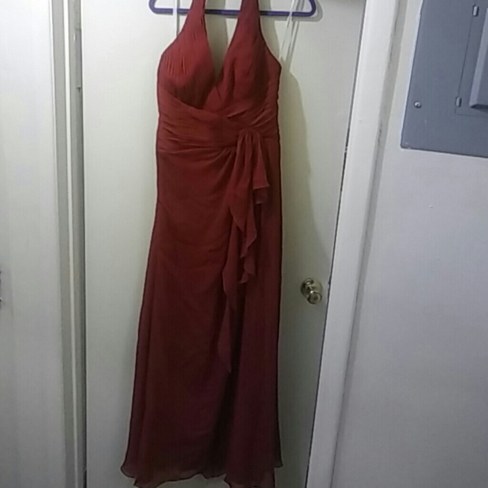 Burgandy Dress