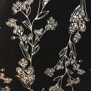 Black Floral Maxi Dress