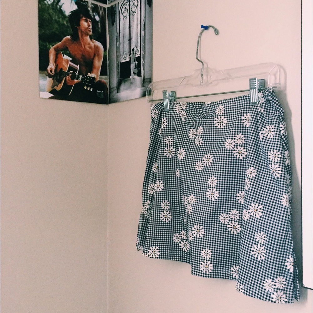 Flowered skort