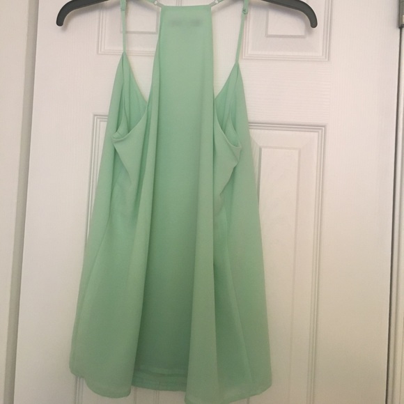 Naked zebra mint green tank - Picture 2 of 2