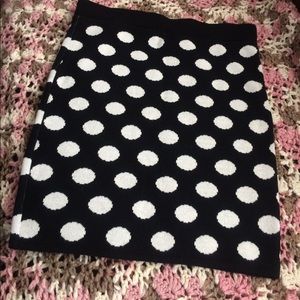Forever 21 polka dots mini skirt