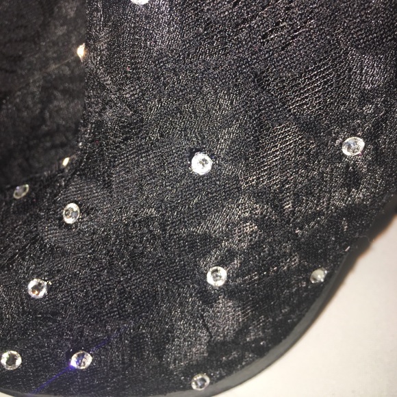 Lace Swarovski embellish corset tie peep toe - Picture 4 of 7