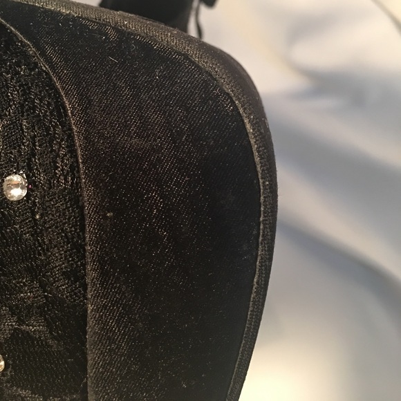 Lace Swarovski embellish corset tie peep toe - Picture 7 of 7