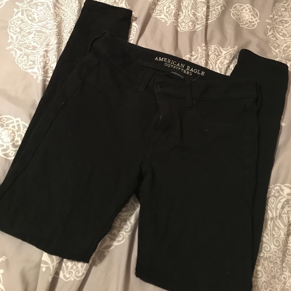 Black SUPER SOFT like butter AE JEANS