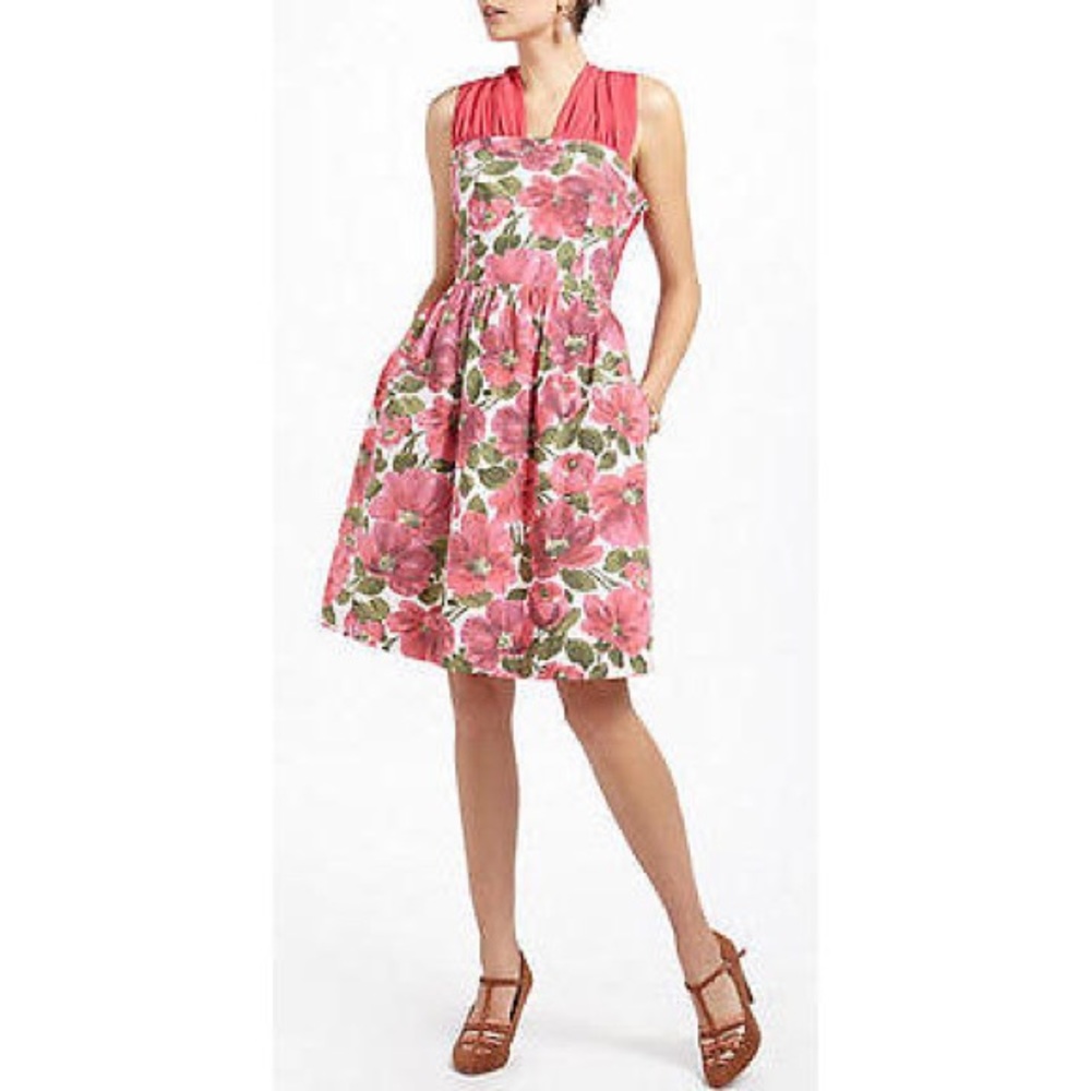 Vintage inspired Anthropologie dress