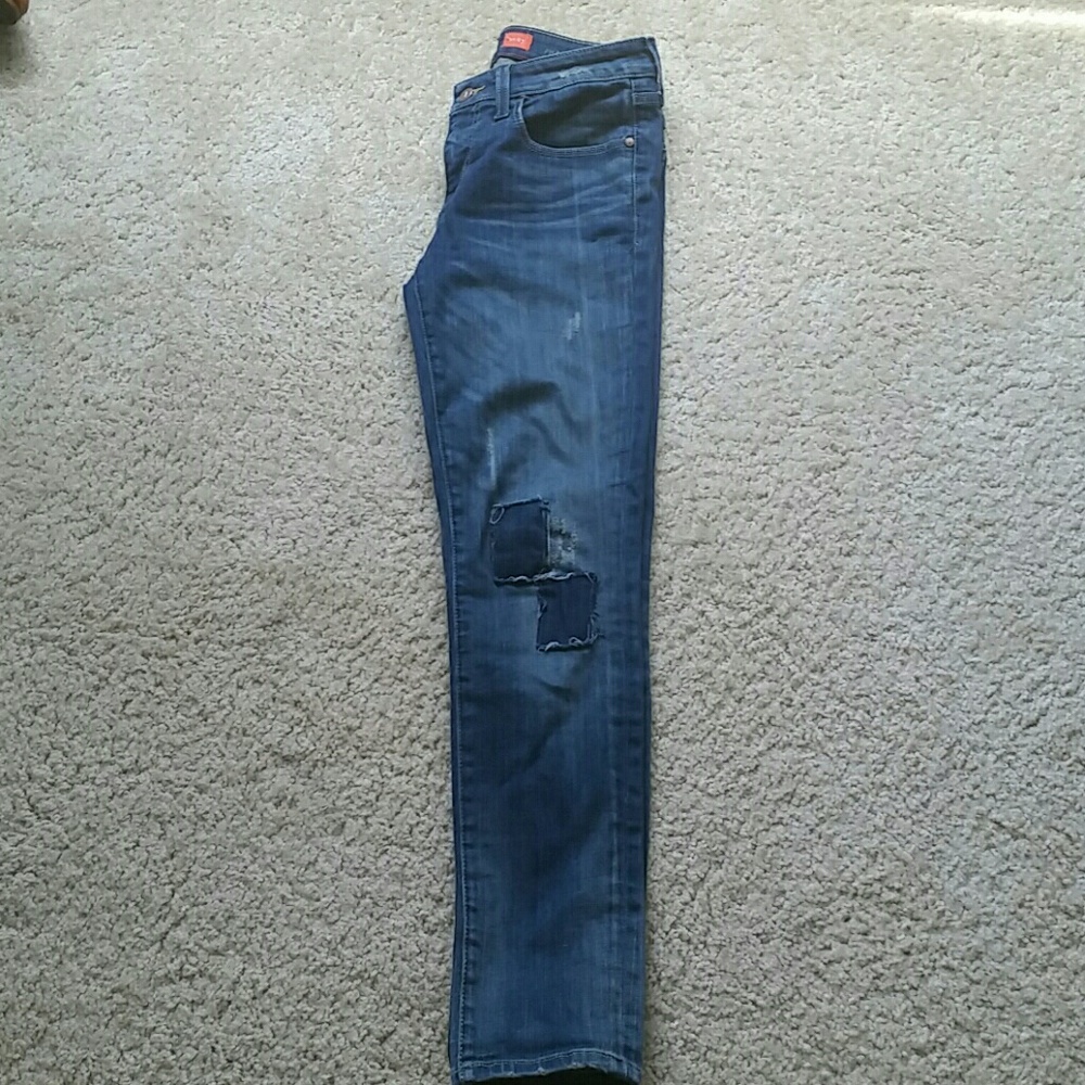 Anthropologie Pilcro Stet patch jeans