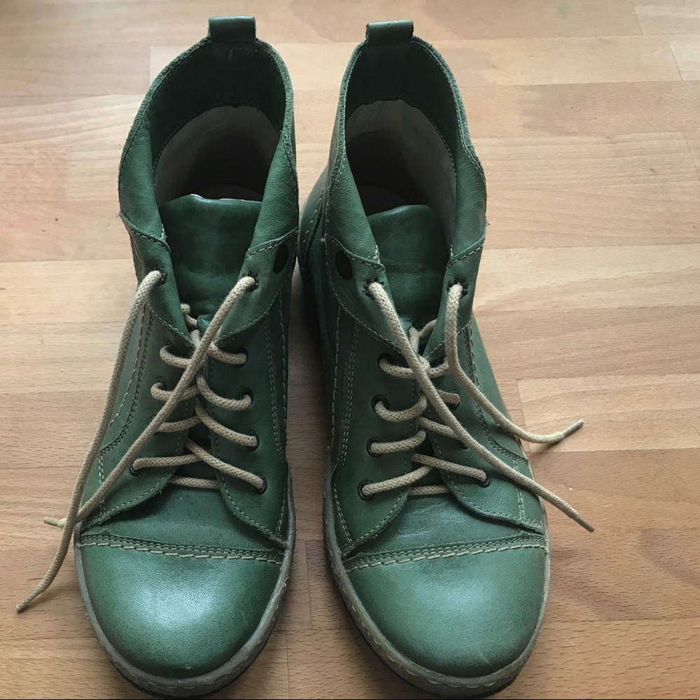 v italia GREEN boots