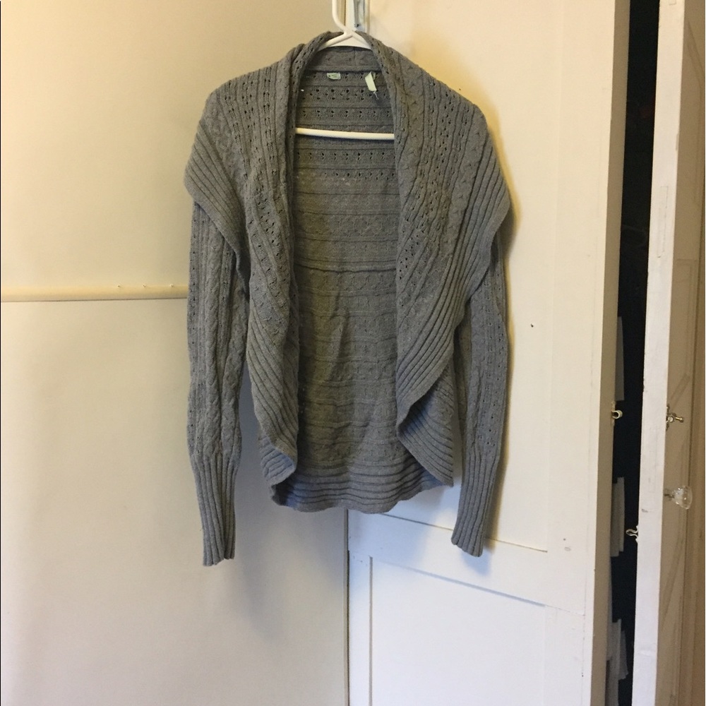 Cocoon gray sweater