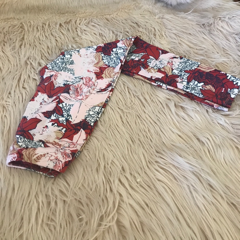 Floral LuLaRoe Leggings