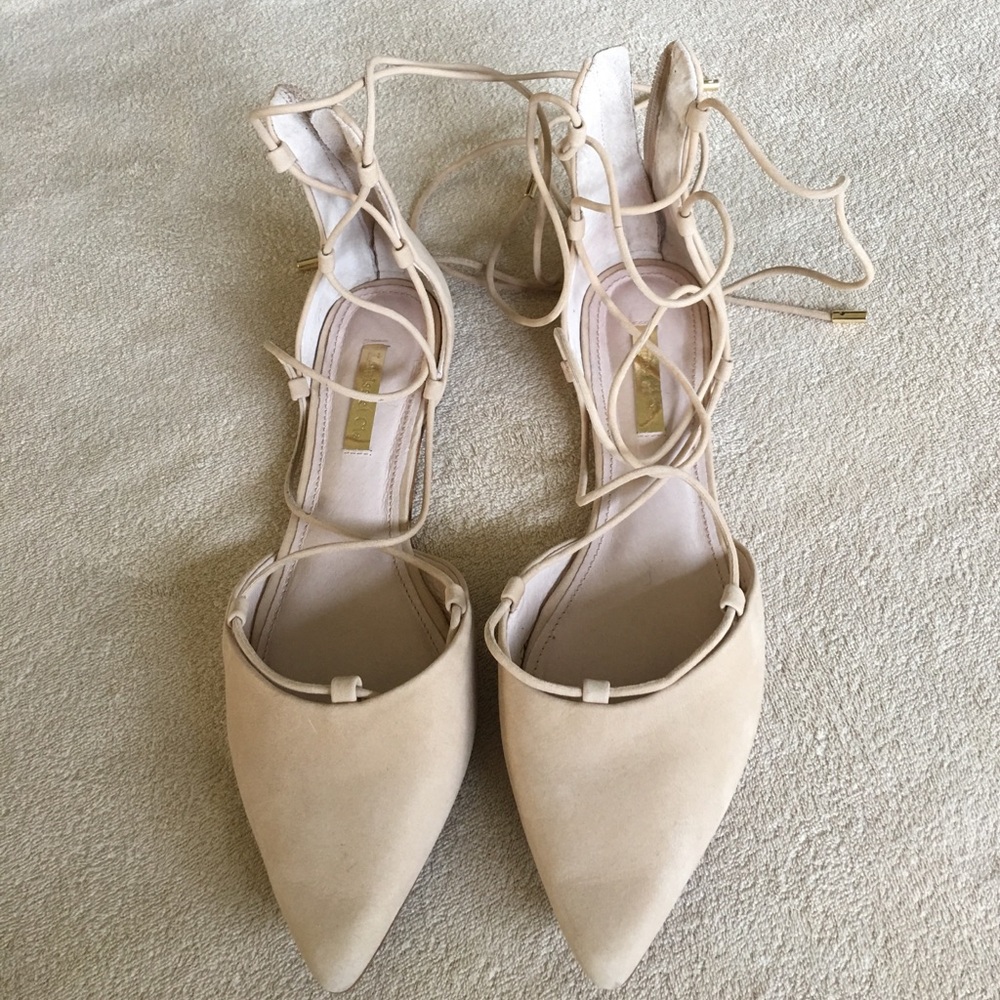 Louise et Cie taupe flats