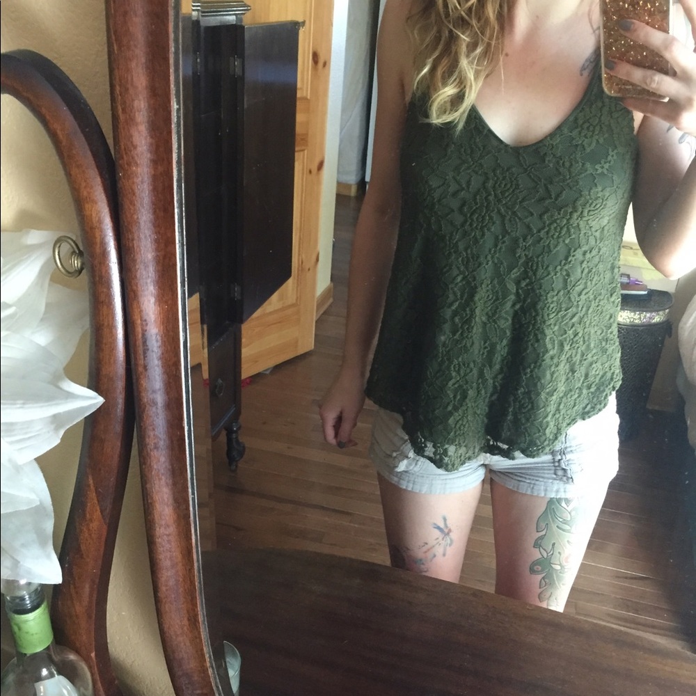 Lace Tank Top