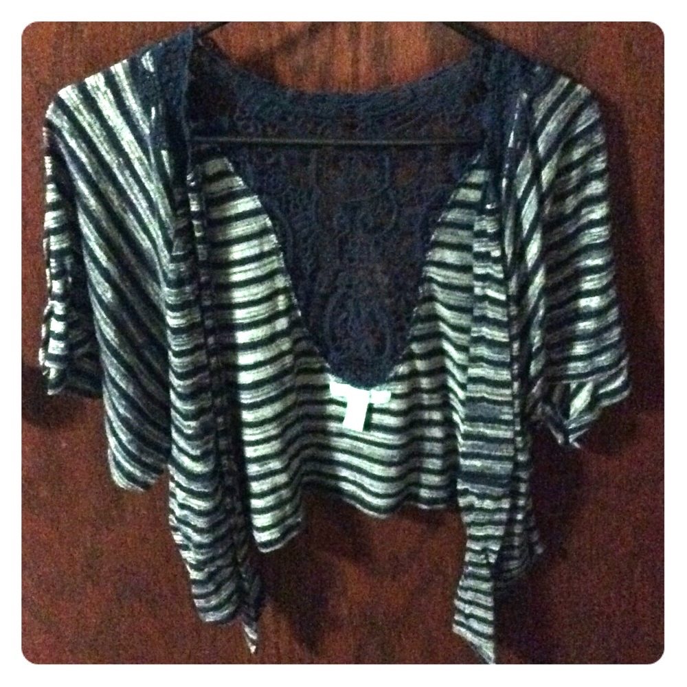 Navy blue and gray