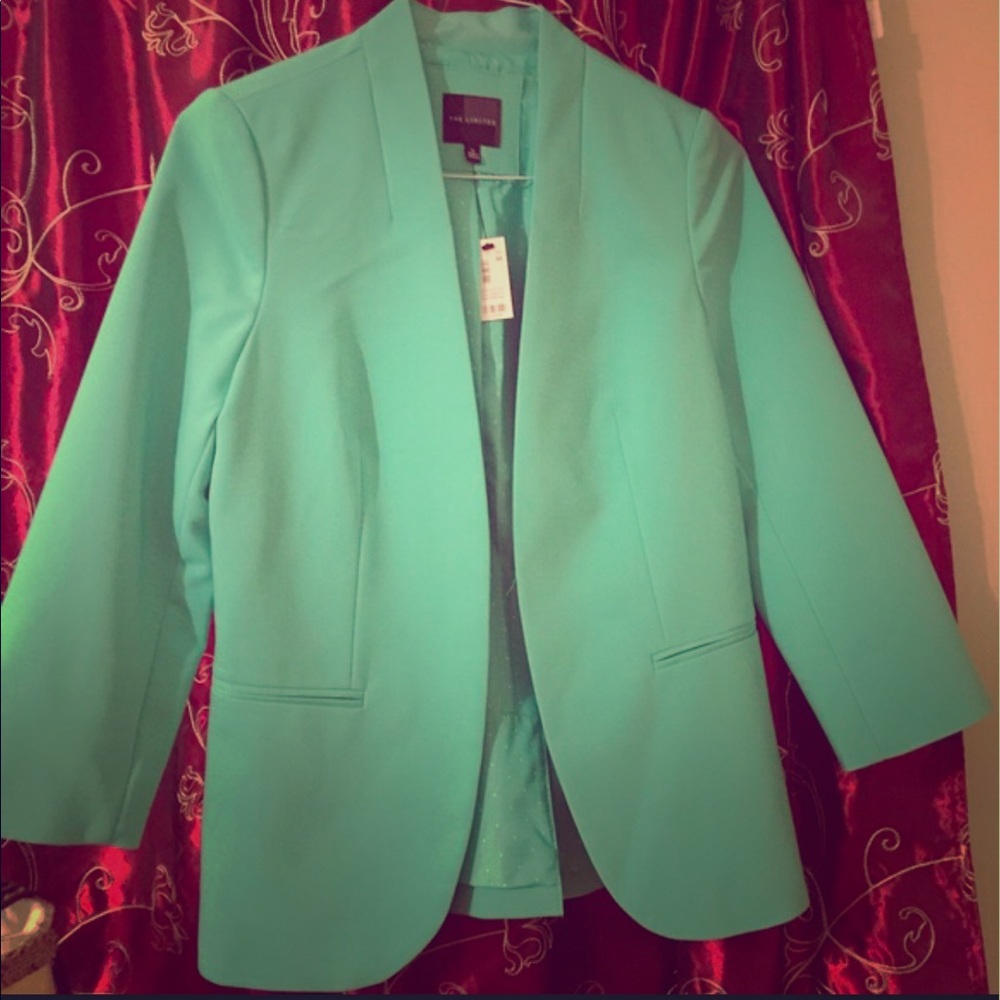 Turquoise blazer