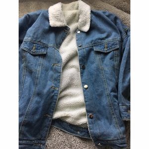Denim Jacket w/ fleece (new)