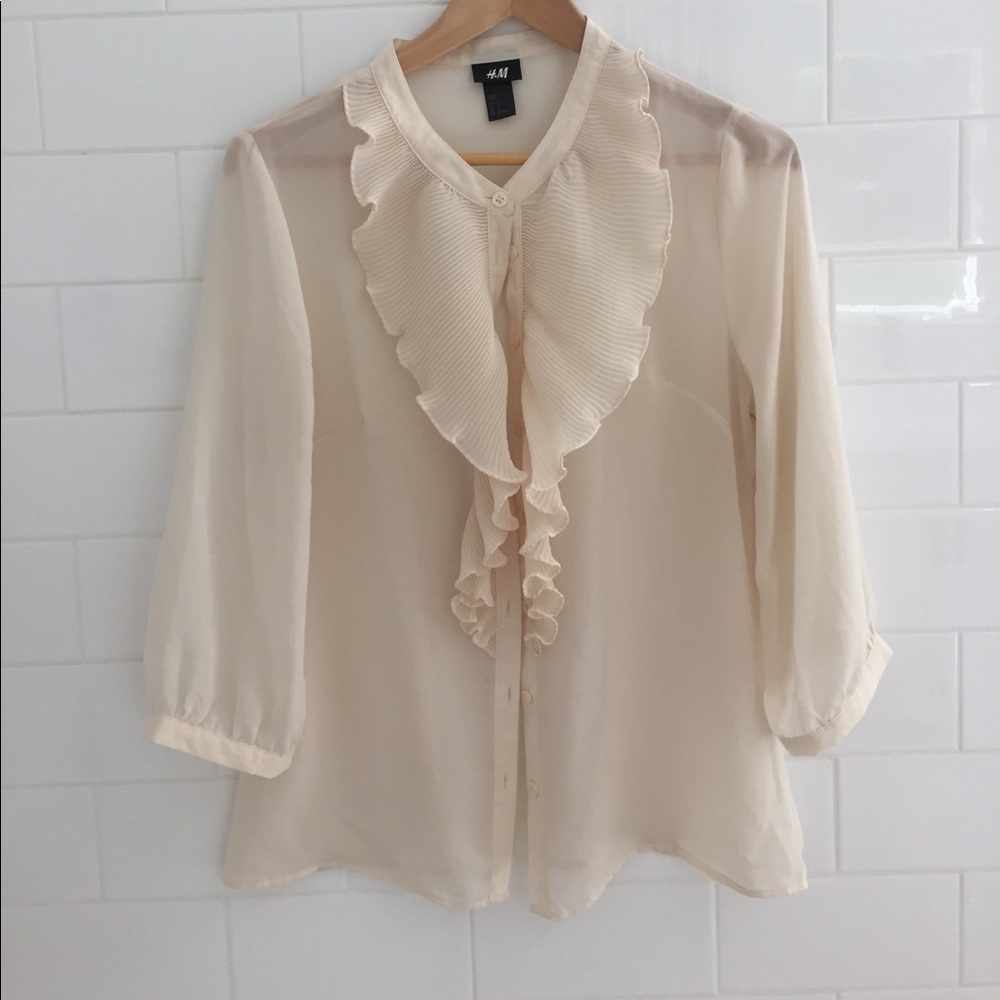 Sheer blouse