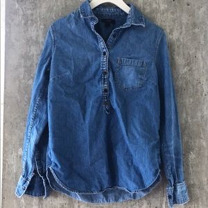 SALE⚡️⚡️⚡️J Crew denim button shirt