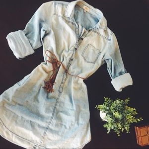 Chambray dress! 💙